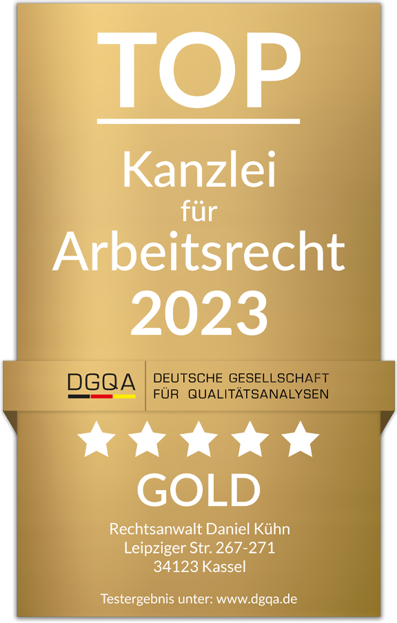 TOP Kanzlei für Arbeitsrecht 2023